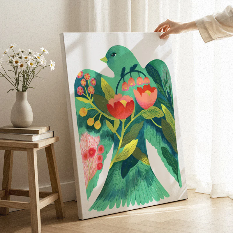 A Colorful Life Canvas - Image 3