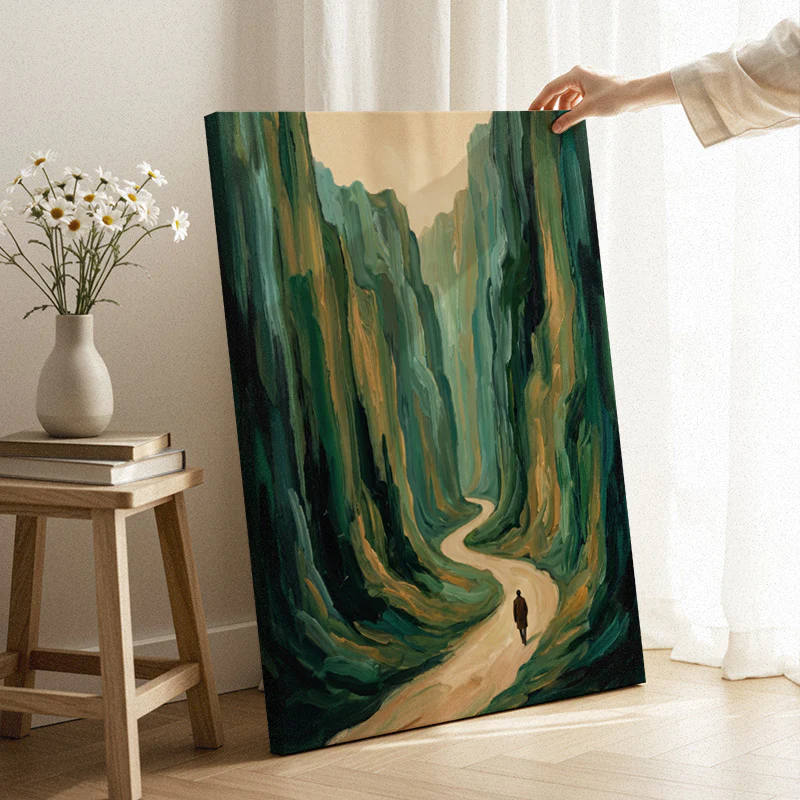 A Path Through Quiet Canvas - Image 3