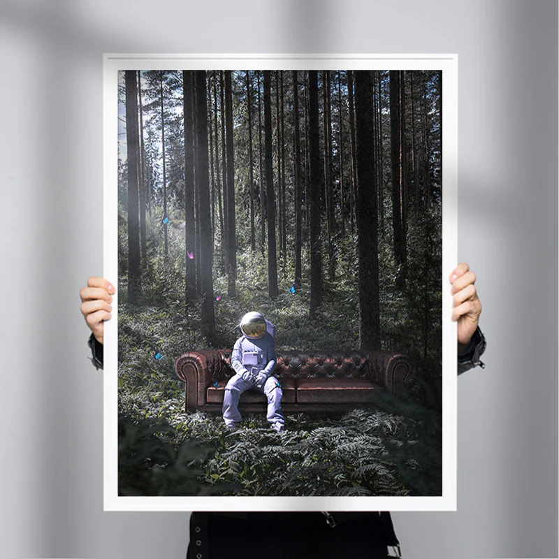 Astronaut in the Forest - Image 3