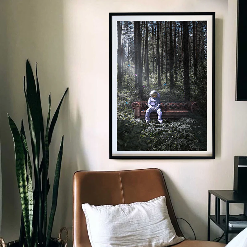 Astronaut in the Forest - Image 4