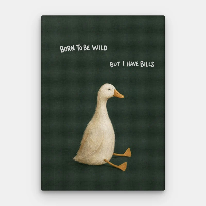 Born To Be Wild Canvas