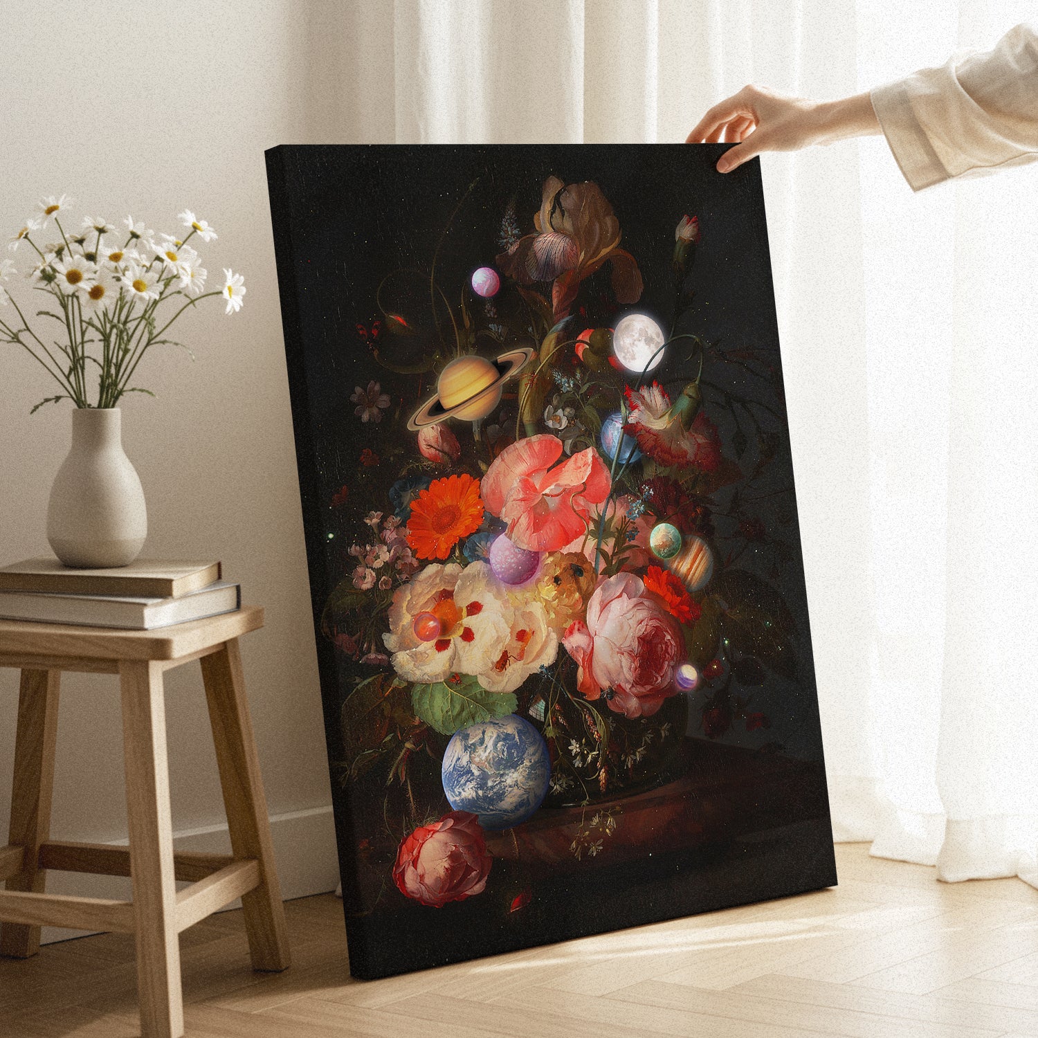 Bouquet of Planets Canvas - Image 3