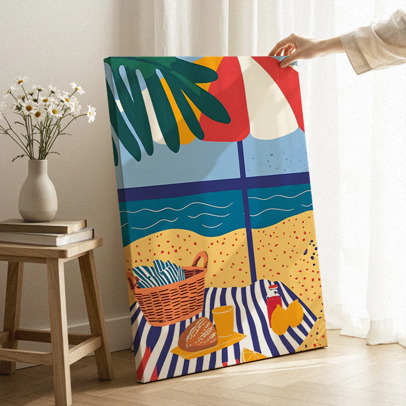 Breeze Beneath Shade Canvas - Image 3