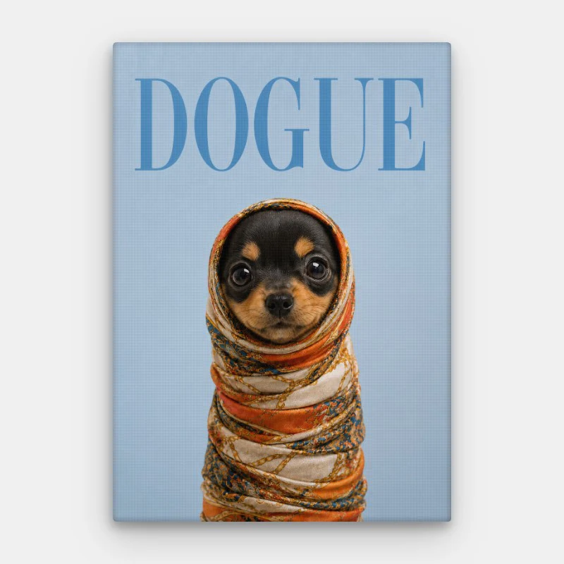 Dogue Dachshund Canvas
