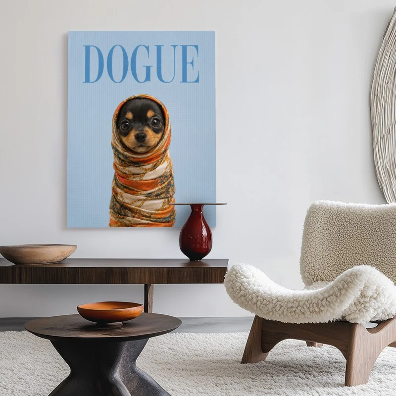 Dogue Dachshund Canvas - Image 2