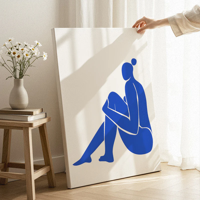 Figure In Quiet Canvas - Image 3
