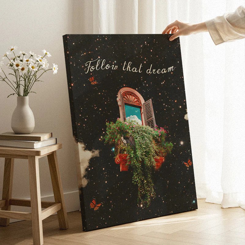 Follow That Dream Canvas - Image 3