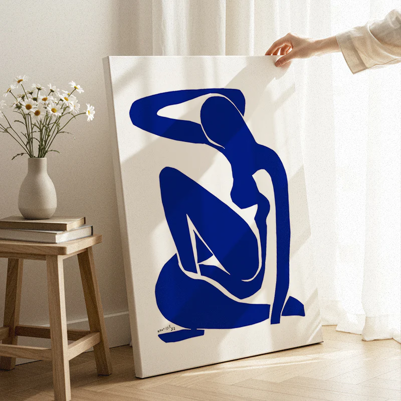 Girl In Stillness Canvas - Image 3