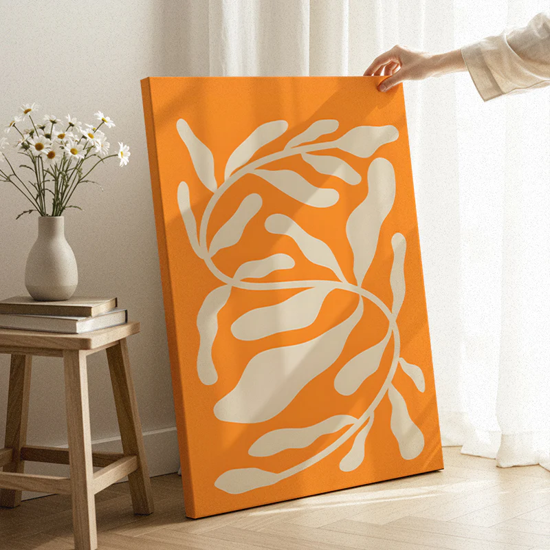 Golden Quiet Motion Canvas - Image 3