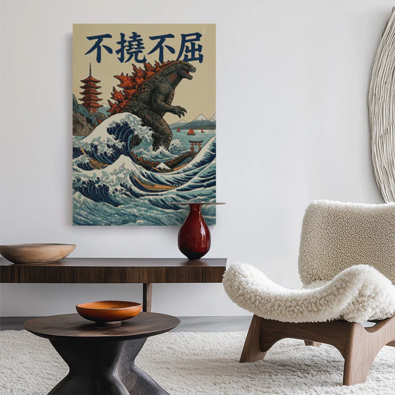 Kaiju Strength Canvas - Image 2