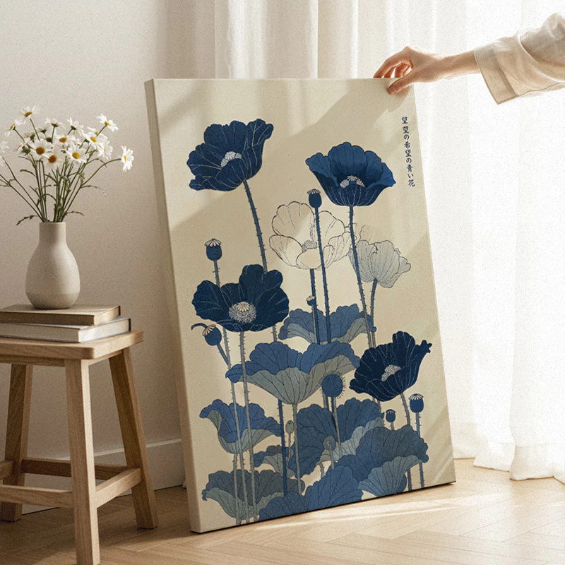 Kibo no aoi hana Canvas - Image 3