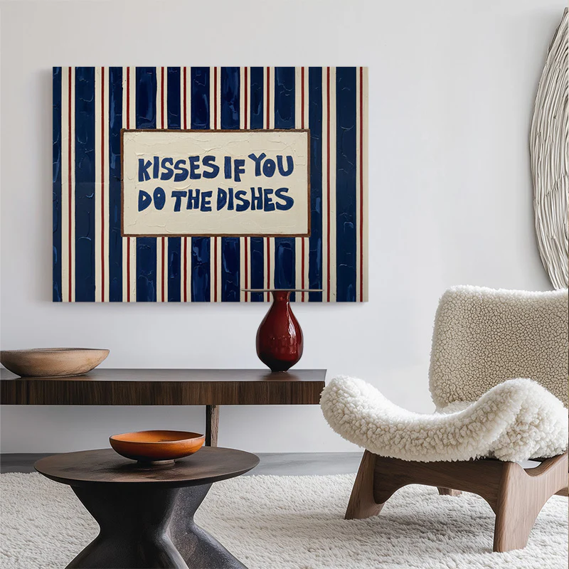 Kisses For Dishes Canvas - Image 2