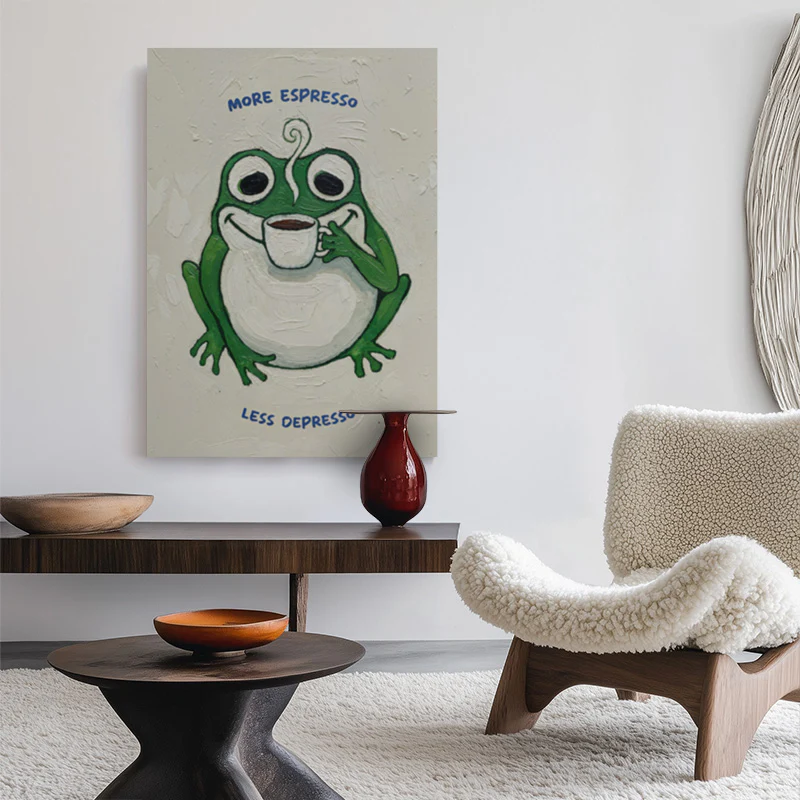 Less Depresso Canvas - Image 2