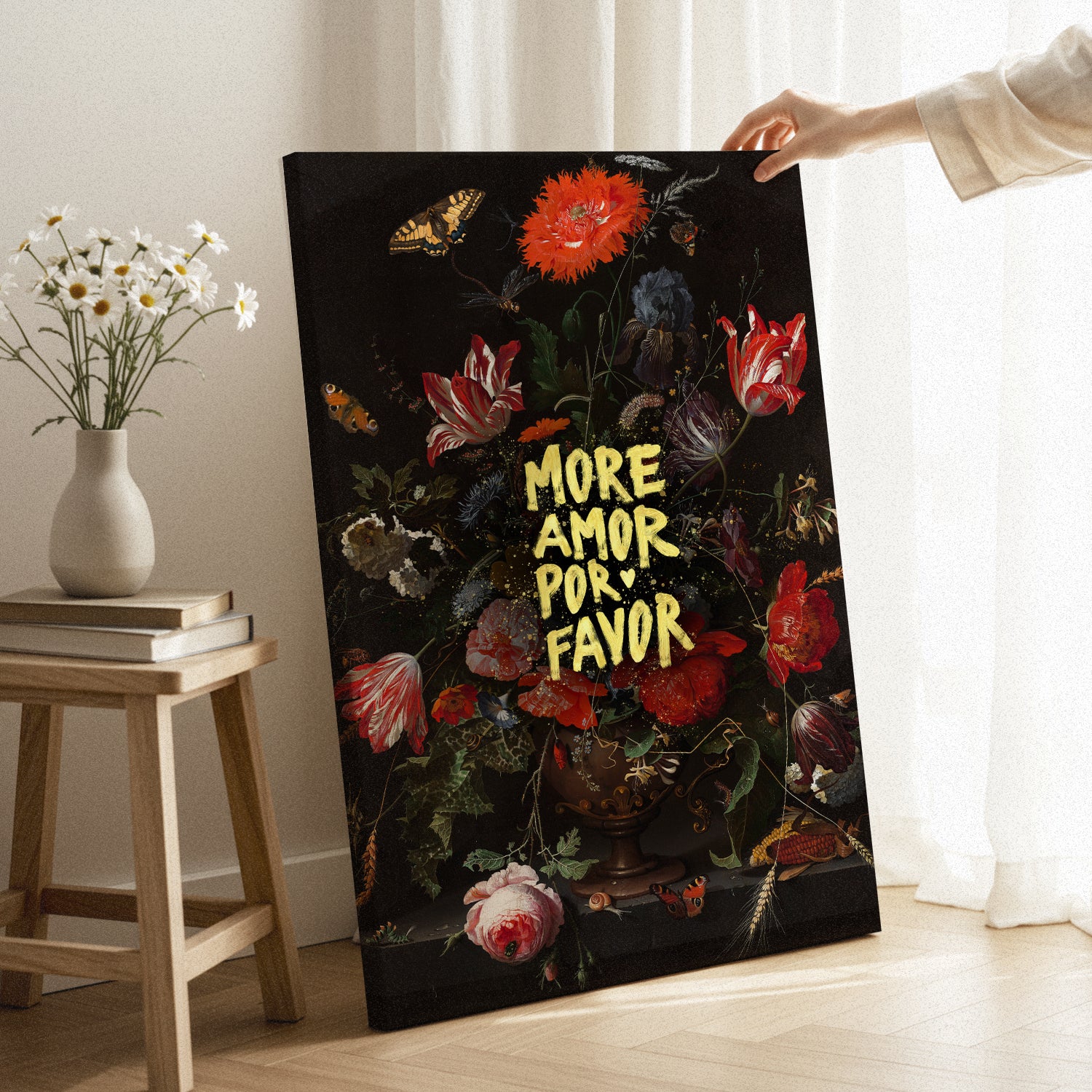 More Amor Por Favor Canvas - Image 3