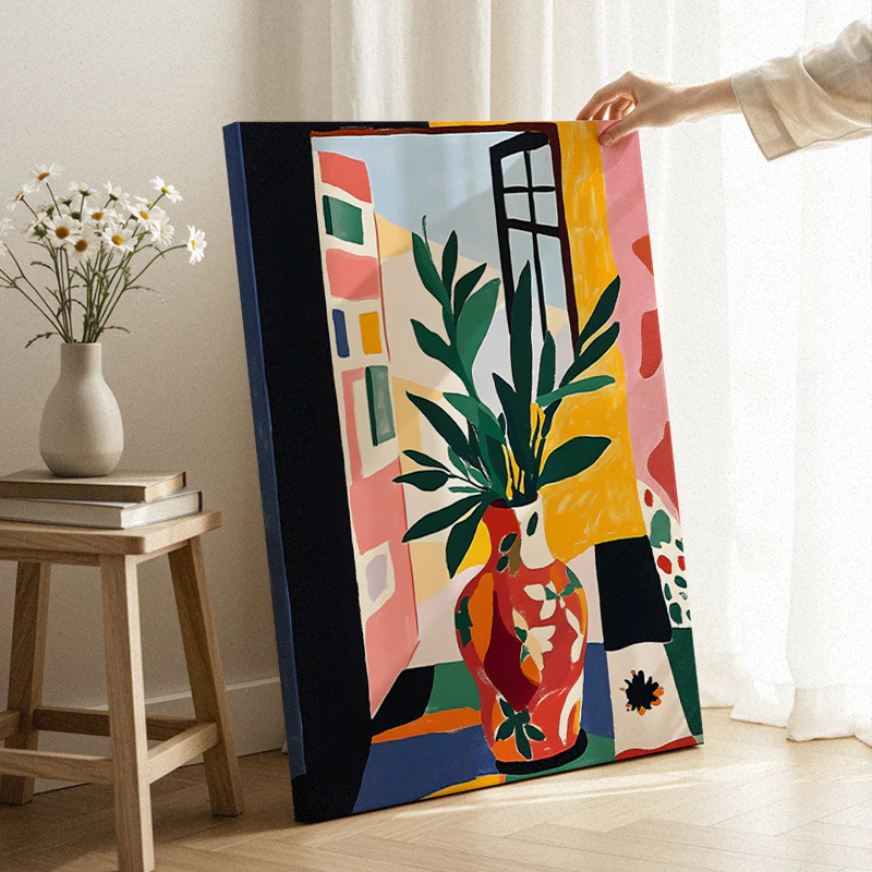 Morning Through Color Canvas - Image 3