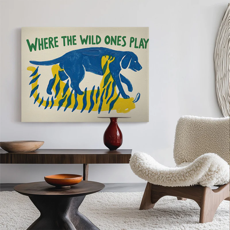 Playful Friends Canvas - Image 2