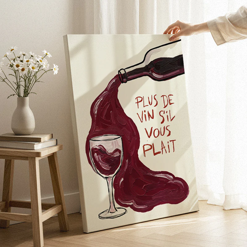 Plus de Vin Canvas - Image 3