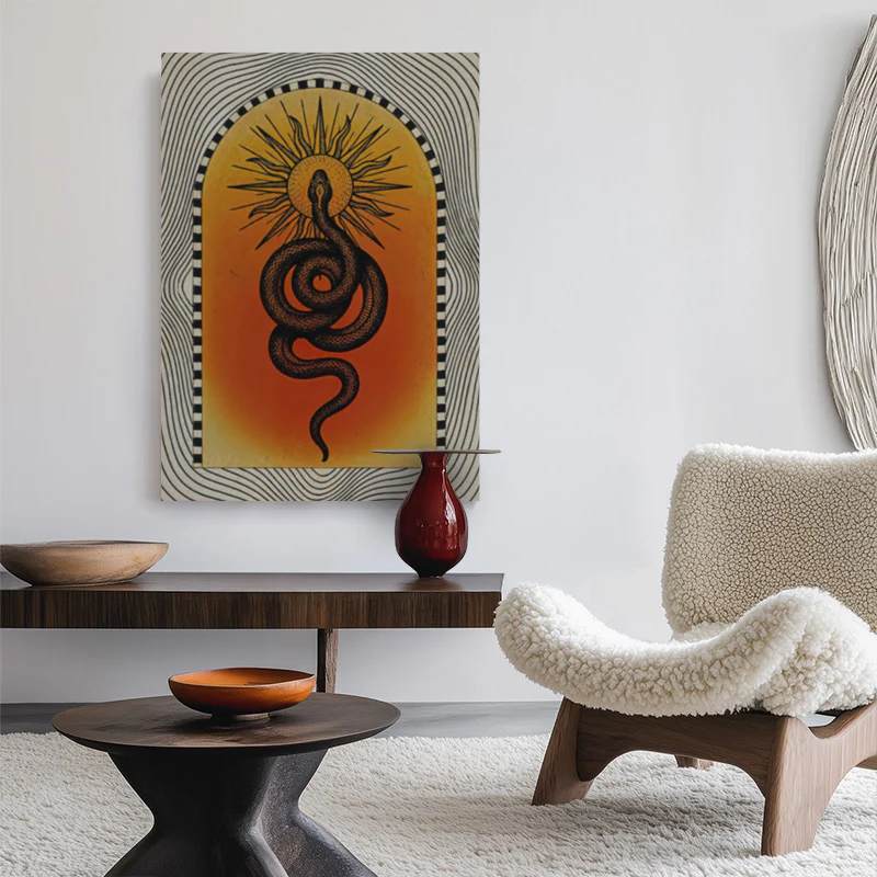Serpent Of Light Canvas - Image 2