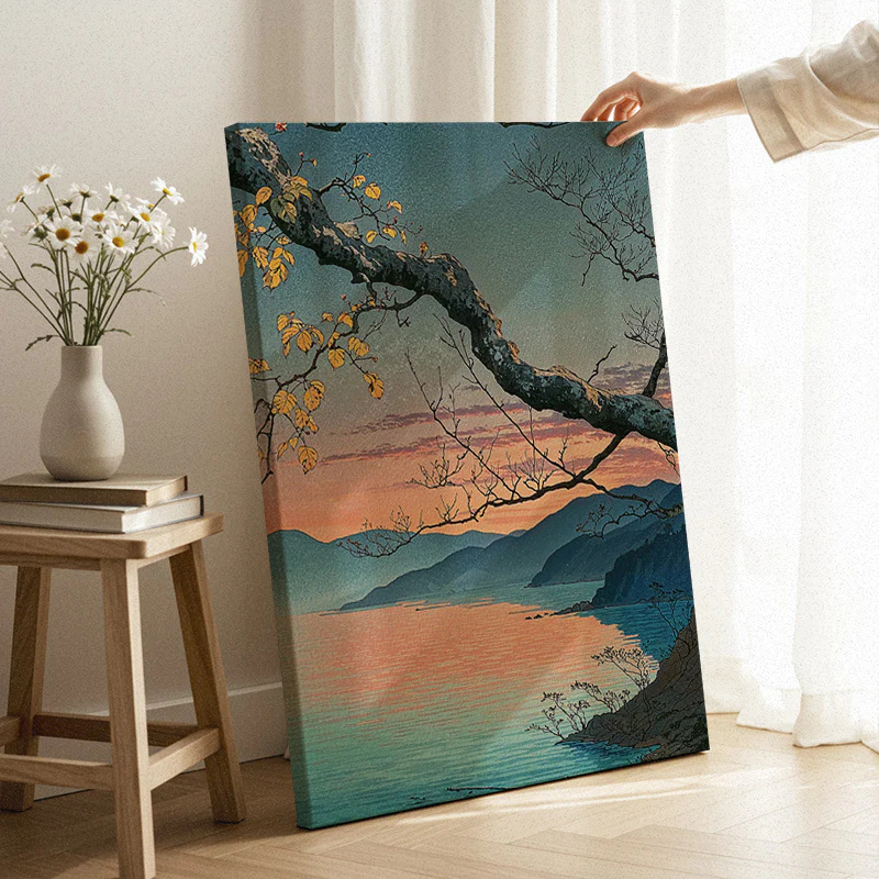 Sky Meets Silence Canvas - Image 3