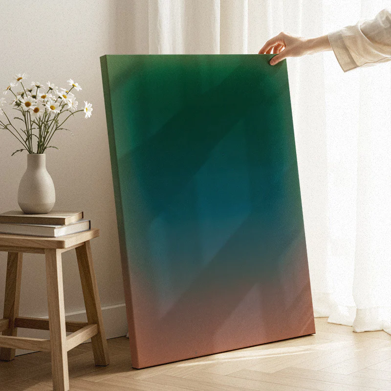 Soft Horizon Fade Canvas - Image 3