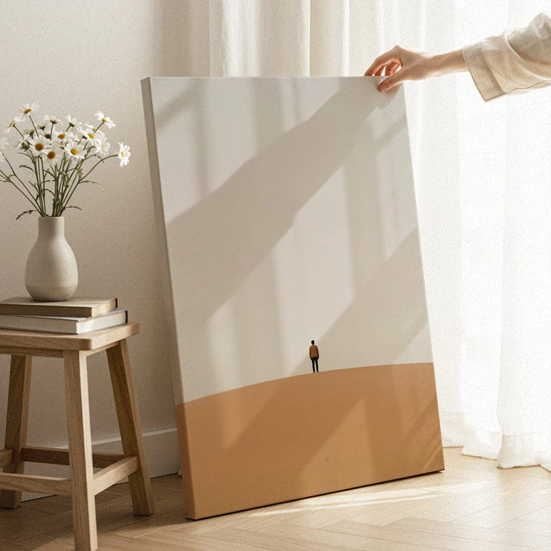 Standing in Stillness Canvas - Image 3