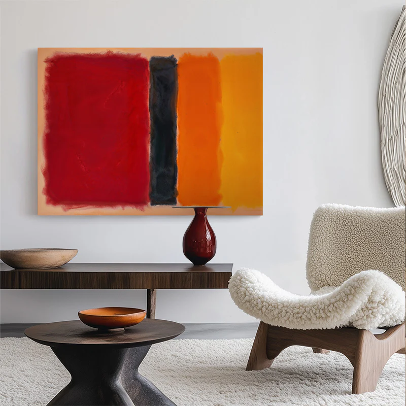 Stillness in Warmth Canvas - Image 2