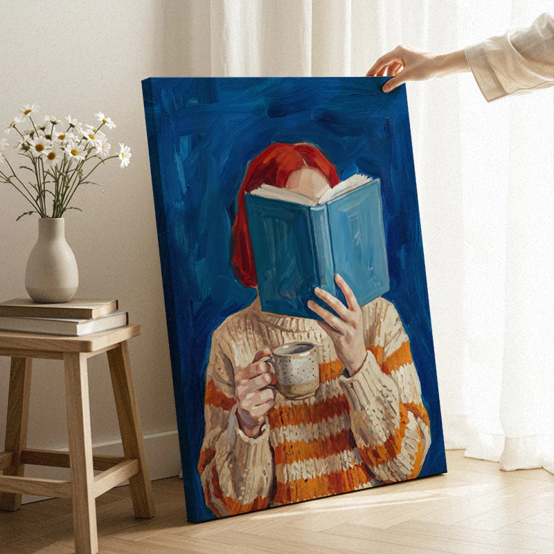 The Reading Hour Canvas - Image 3