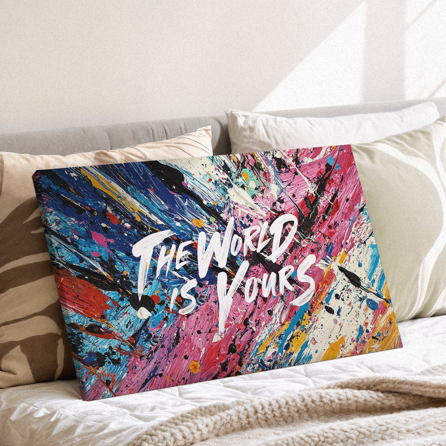 The World Is Yours Canvas - Image 3
