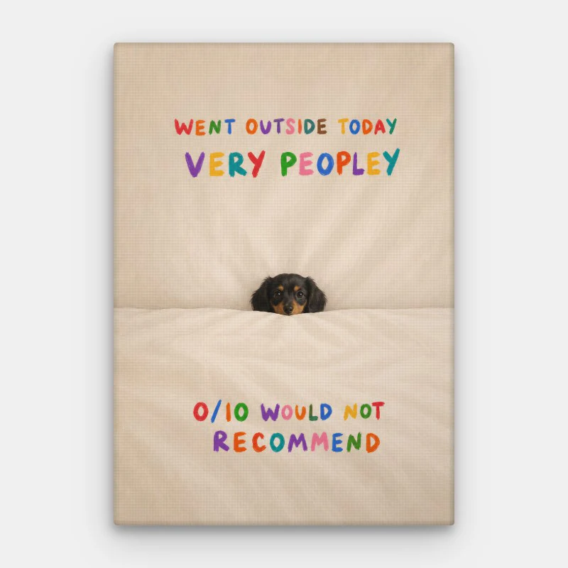 Very Peopley Canvas