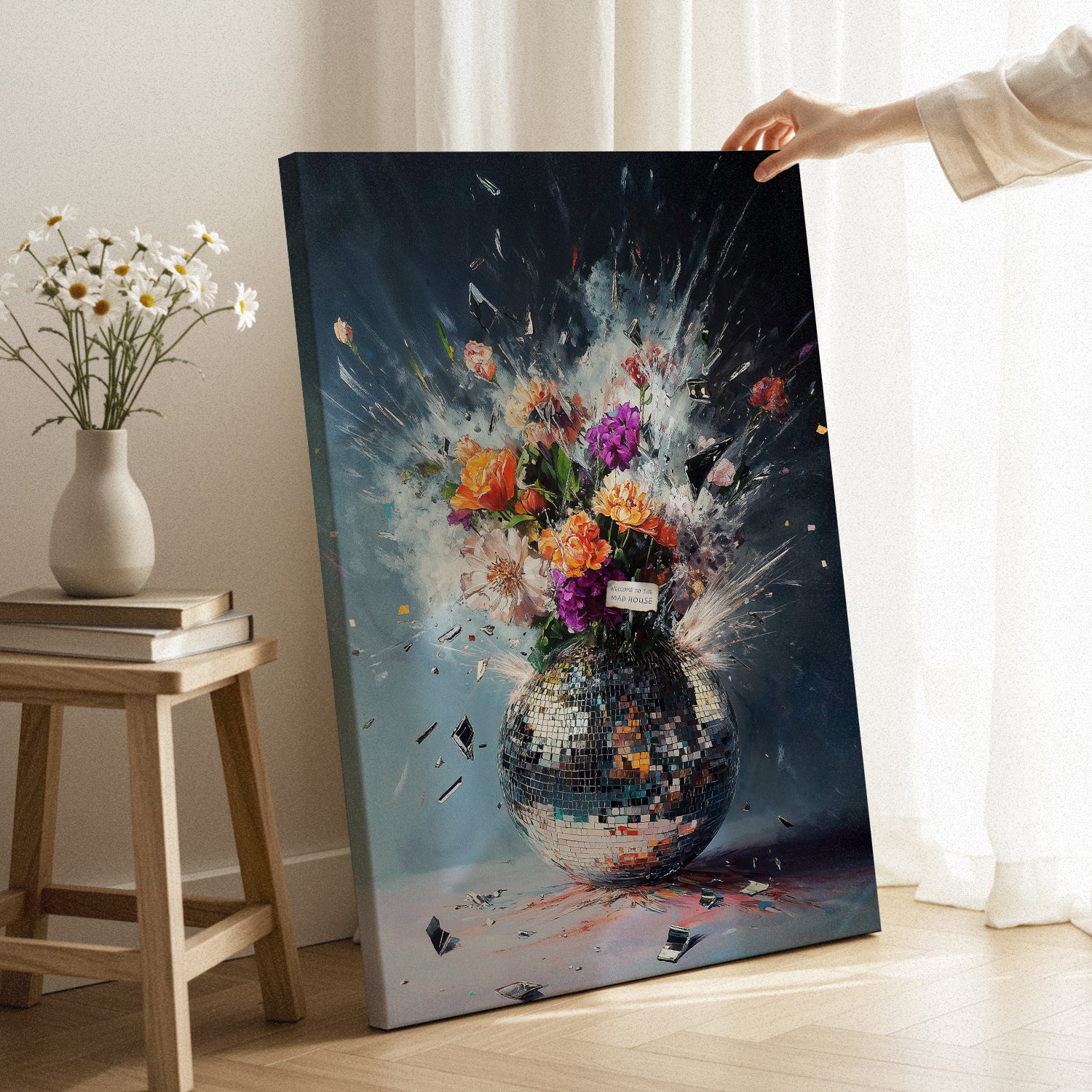Welcome To The Madhouse Canvas - Image 3