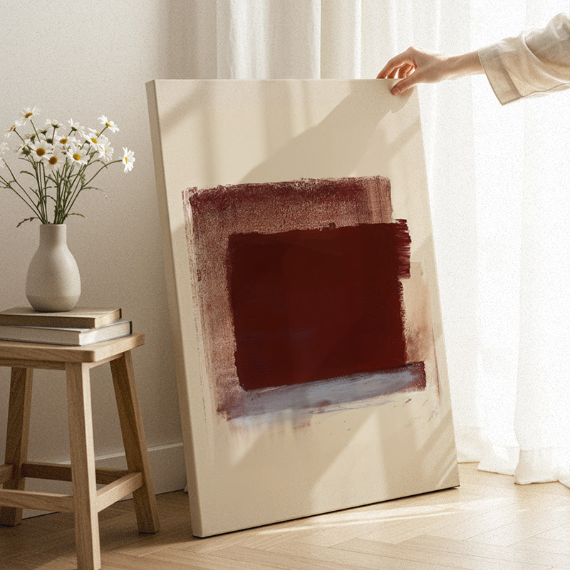 Where Red Settles Canvas - Image 3