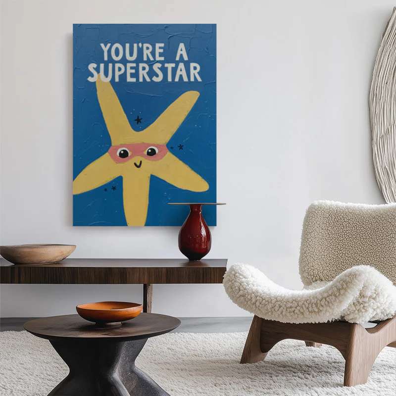 You Are A Star Canvas - Image 2