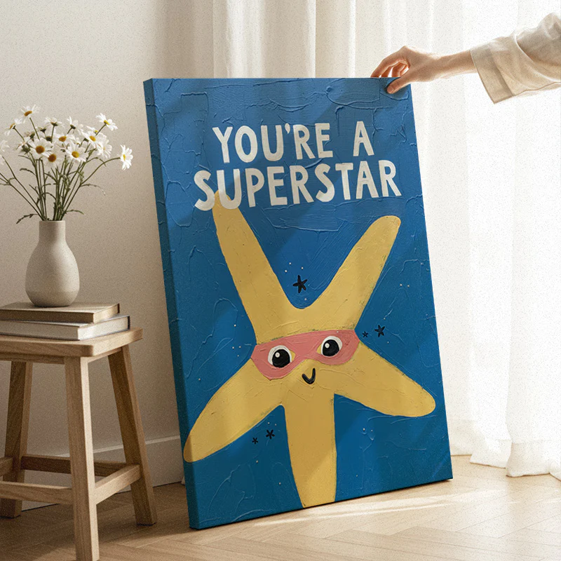 You Are A Star Canvas - Image 3