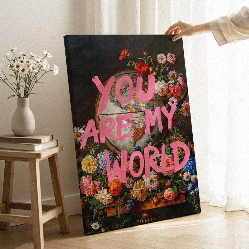 You Are My World 2 Canvas - Image 3